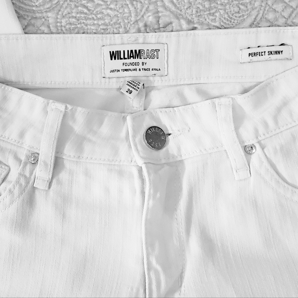 WilliamRast Perfect Skinny Jeans, white